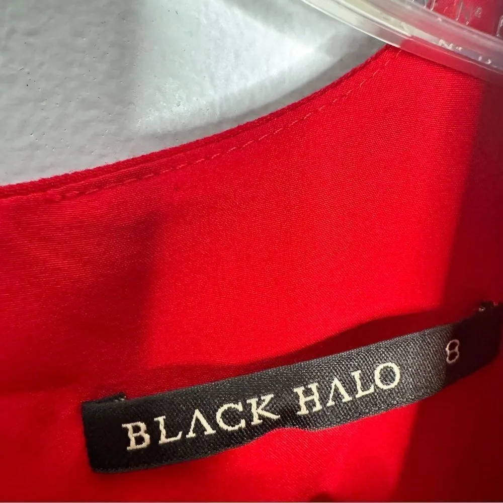 Black Halo red bodysuit size 8 - Image 3