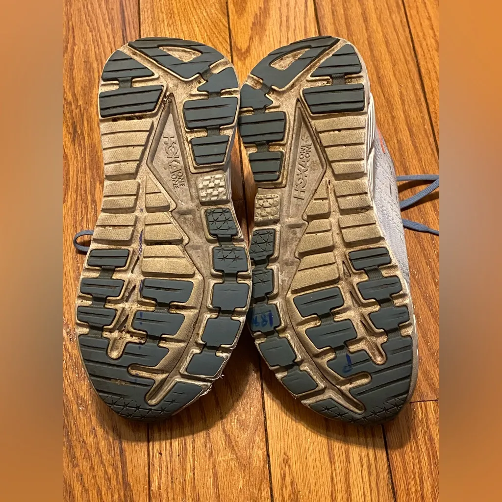 Hoka One One Gaviota 4 Women's Running Shoes Blue Fog / Plein Air Gray Size 8.5B - Image 4