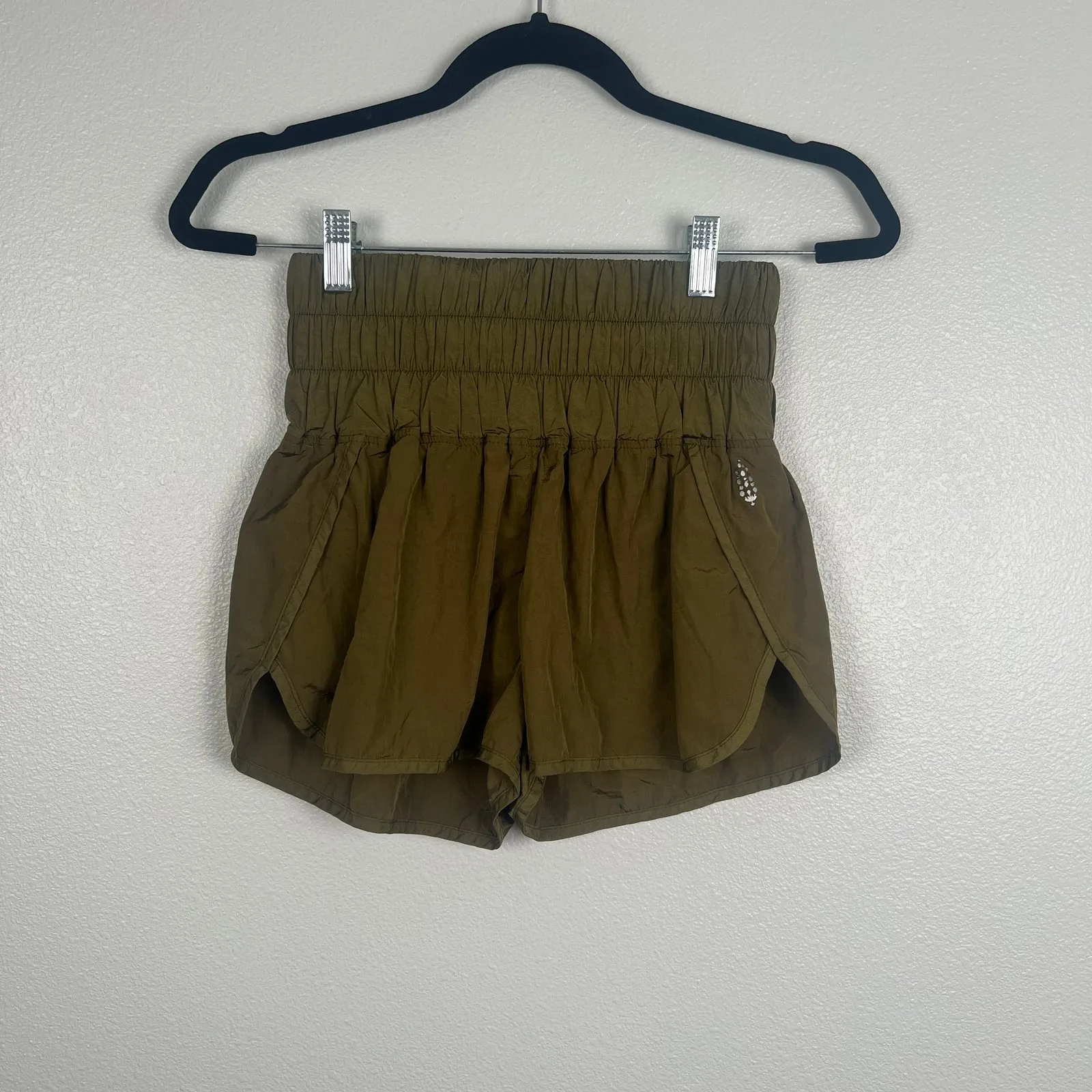 Free‎ People Movement Way Home Shorts Army Sz XS - Image 4