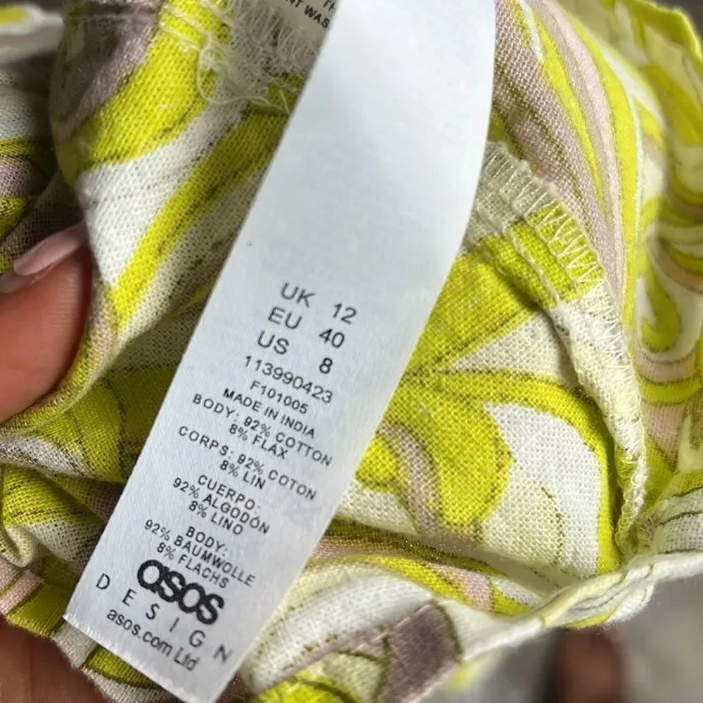 ASOS '60s Swirl Cutout Mini Sundress - Image 13