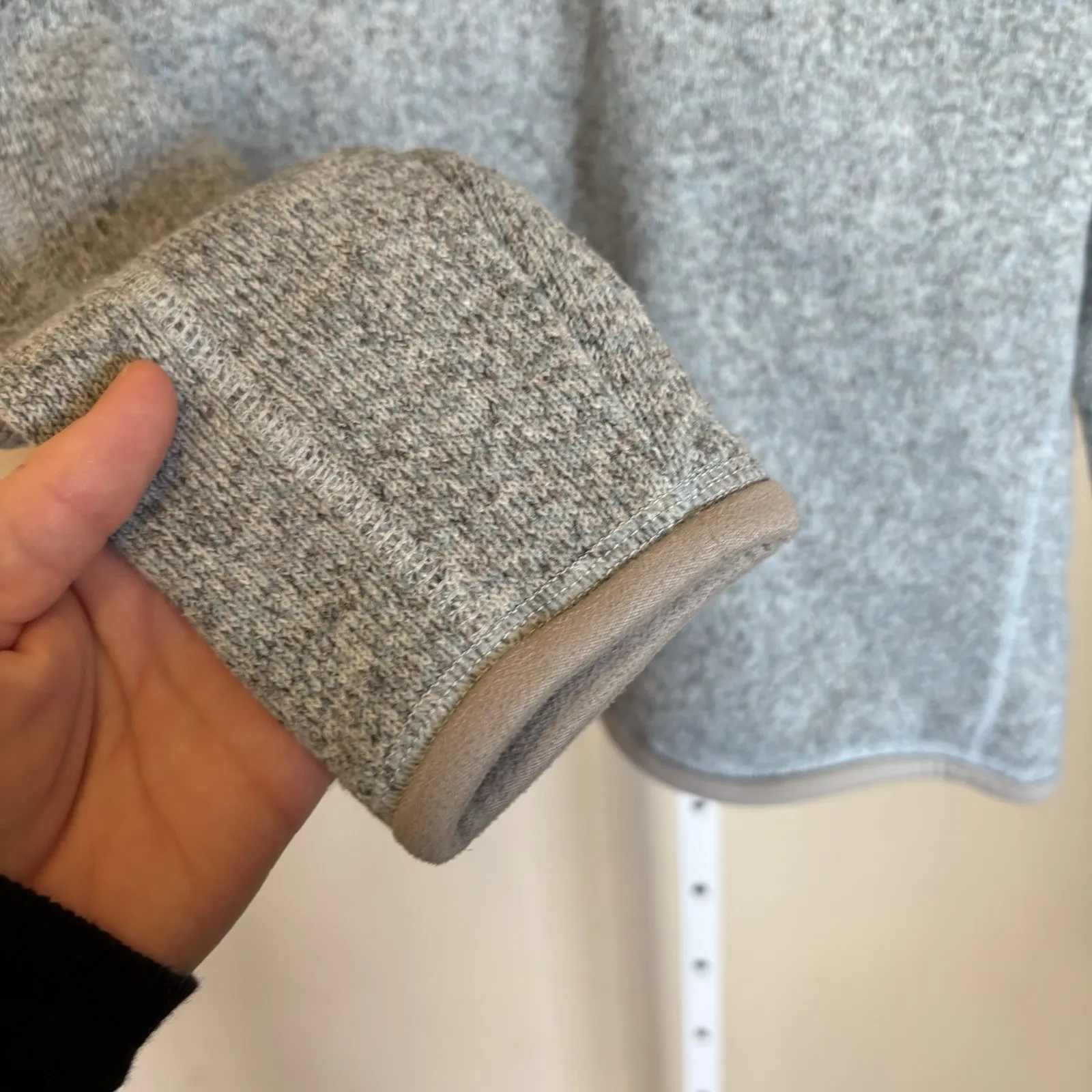 Patagonia Women's Better Sweater 1/4-Zip Sz Small Style‎ 25618 Hawthorne Blue - Image 11