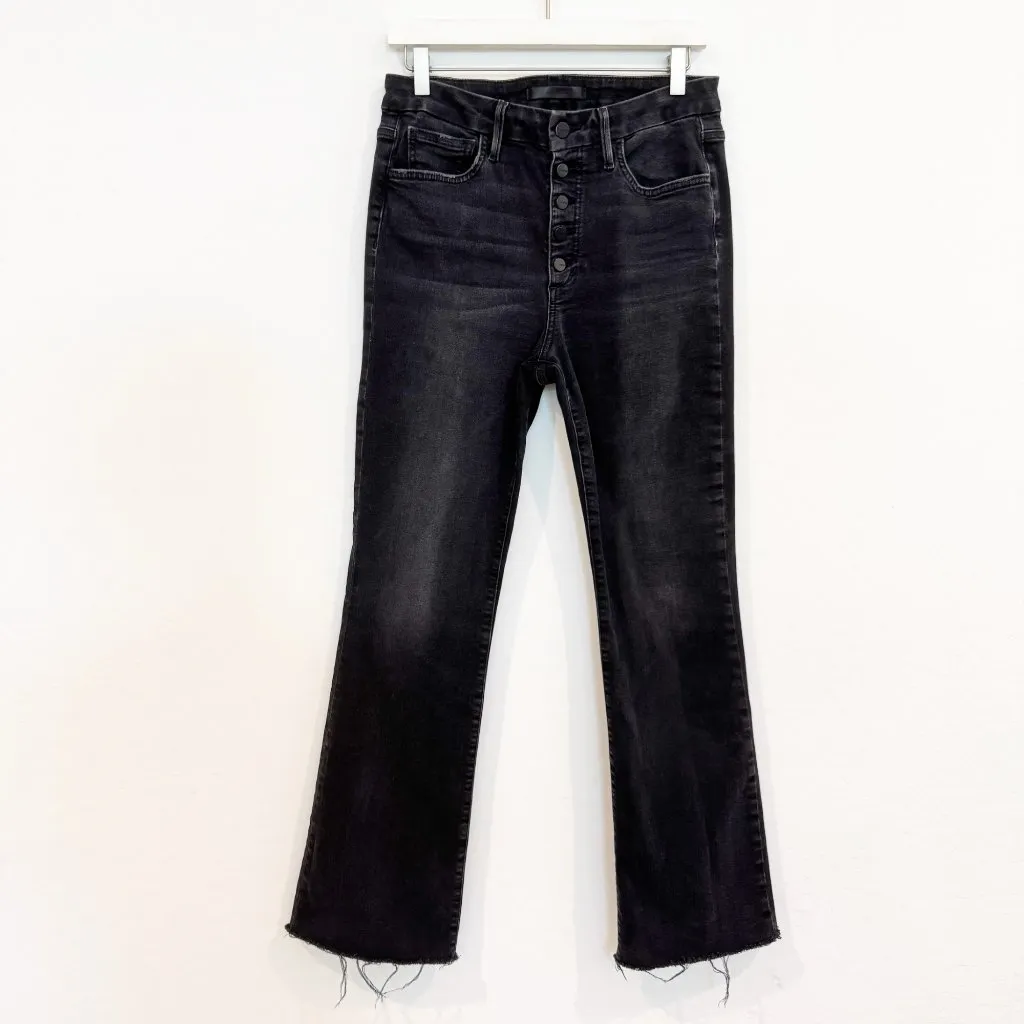 Joe’s Jeans Hi Honey Bootcut Stretch Denim Curvy Fit Faded Black‎ Size 31 - Image 2