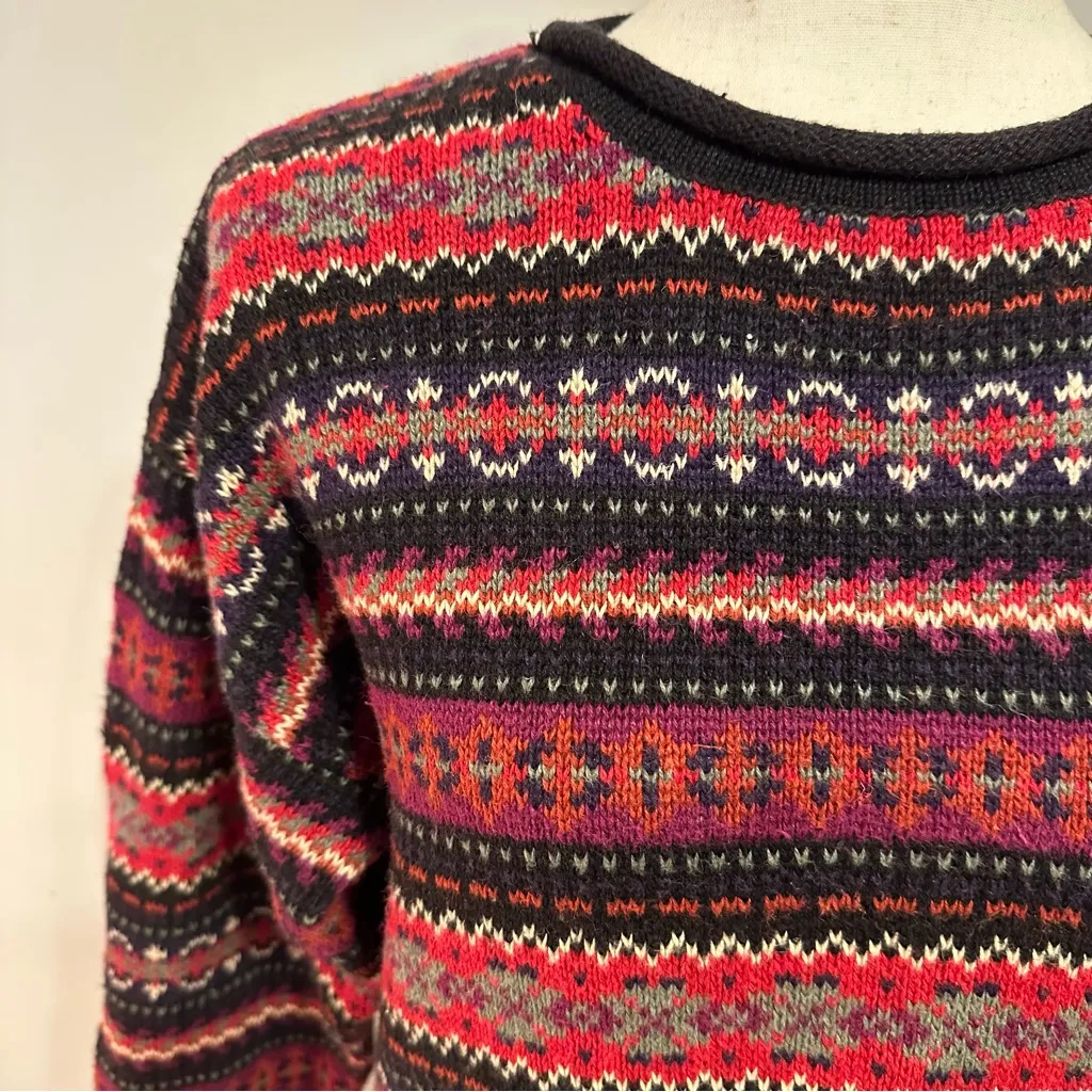 NY Jeans 90s Knit Sweater Size M - Image 3