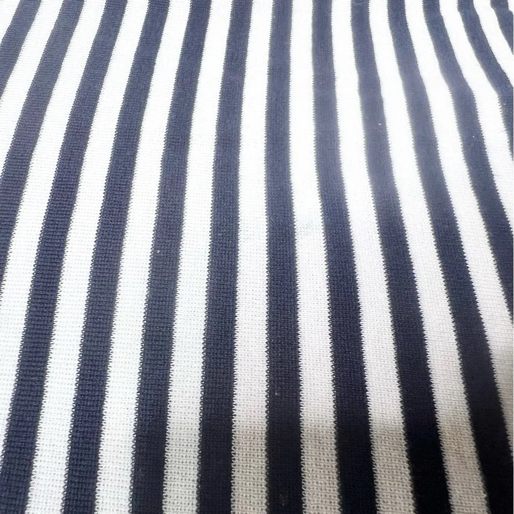 Ralph Lauren Sport Navy Blue & White Striped Women’s Polo Shirt Size Large - Image 11