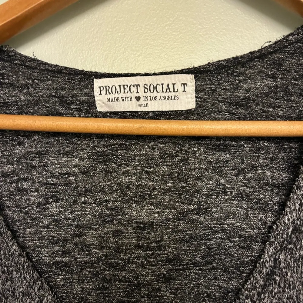 Project Social T Gray Short Sleeve Tee - Image 2