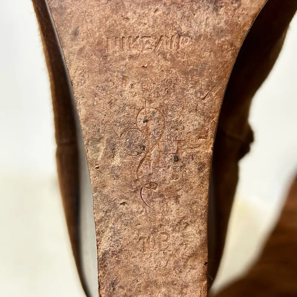 Cole Haan Women’s Cora Wedge Chestnut Suede Boot Size 10 - Image 11