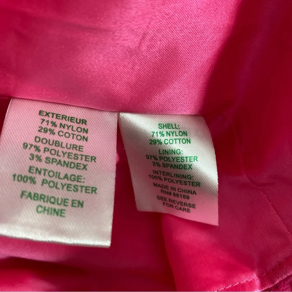 Lilly Pulitzer Allyson Pink Tropics Floral Vines Lace Dress - Image 5