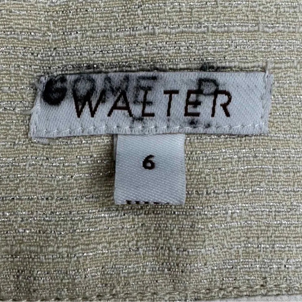 WALTER Ivory Blazer and Skirt 2 PC Set Size 6 - Image 5