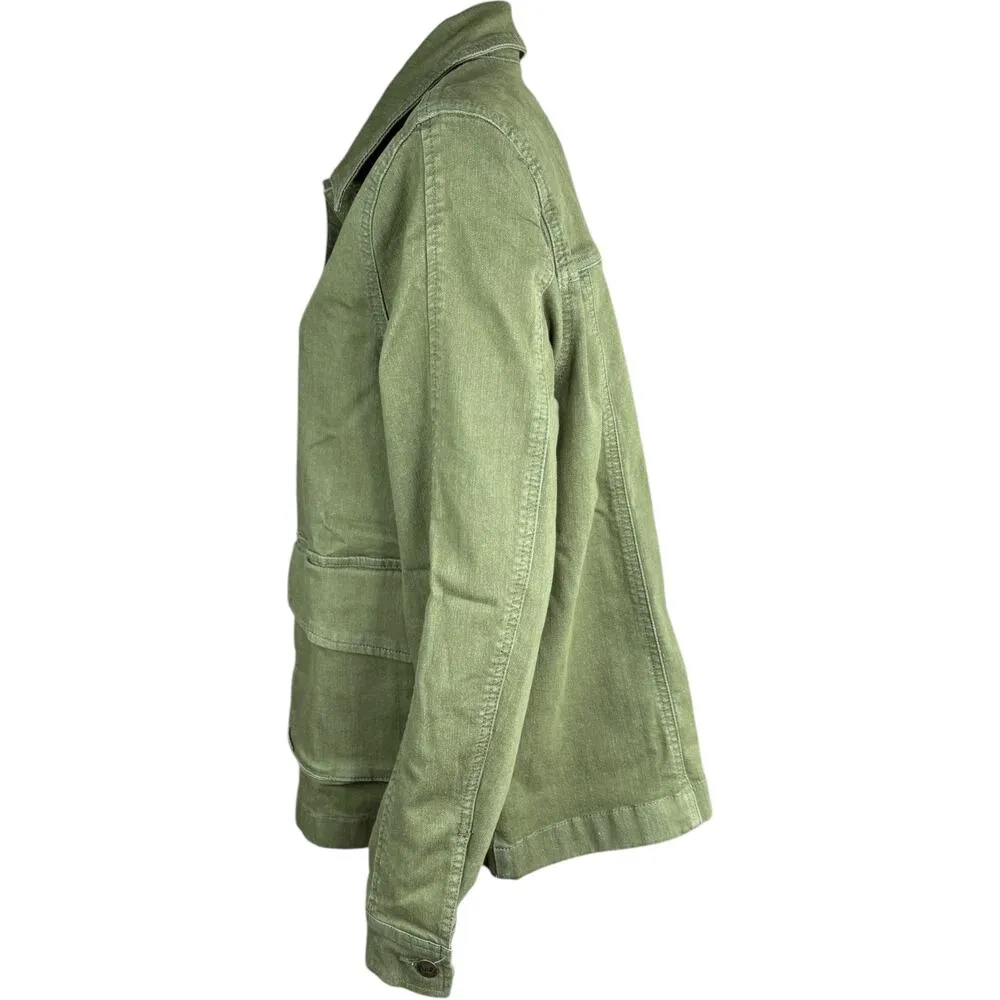Me by Jennie Garth The Dylan Denim Jacket Seagrass Green Medium NWT - Image 7