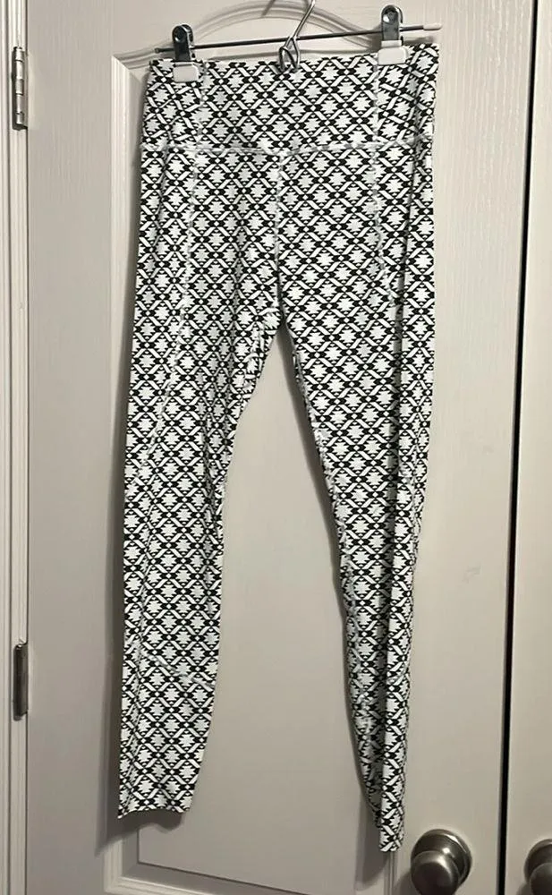 💖 Varley Bedford Yoga Legging in Equinox Geometric Print - Image 2