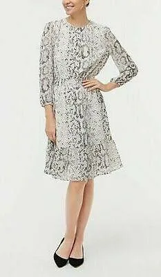 NWT  Factory Animal Print Smocked Waist Dress Size Medium - Image 2