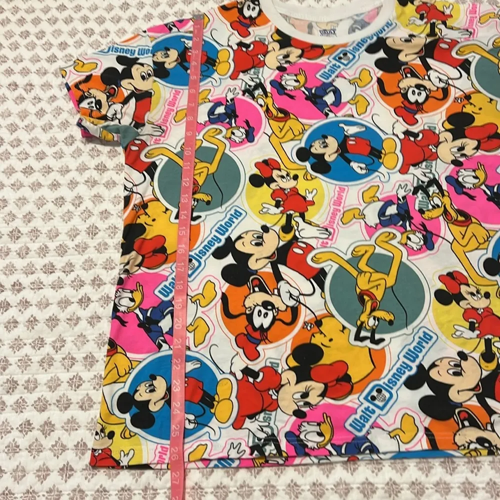 Walt  World 50th Vault Mickey & Friends All-Over-Print T-Shirt Large - Image 7