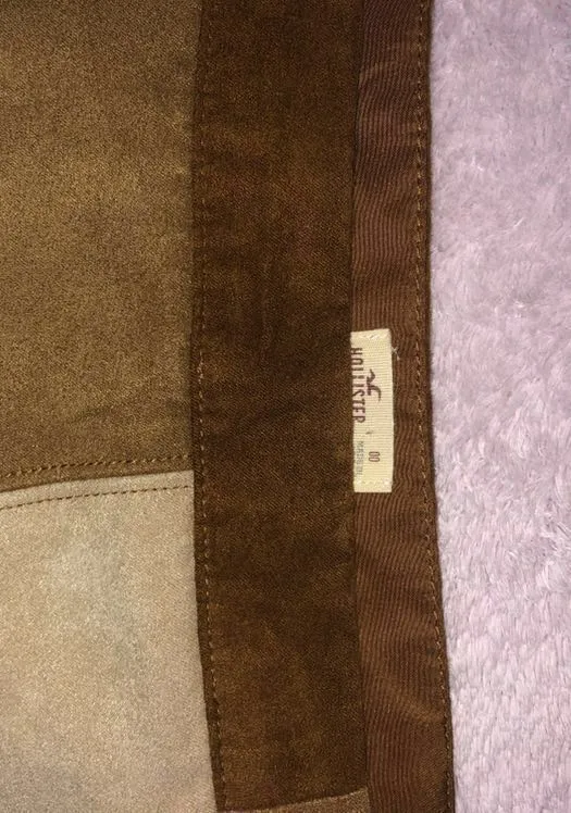 Patchwork Skirt Brown Size 00 - Image 4