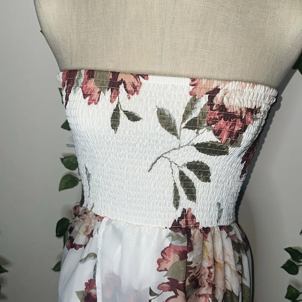 Flowy In Floral Maxi Dress - Image 2