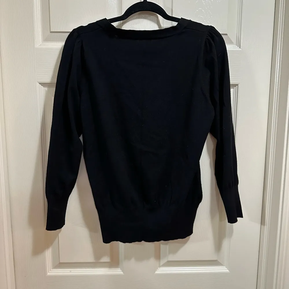 Apt. 9 crew neck sweater black size 1X - Image 3