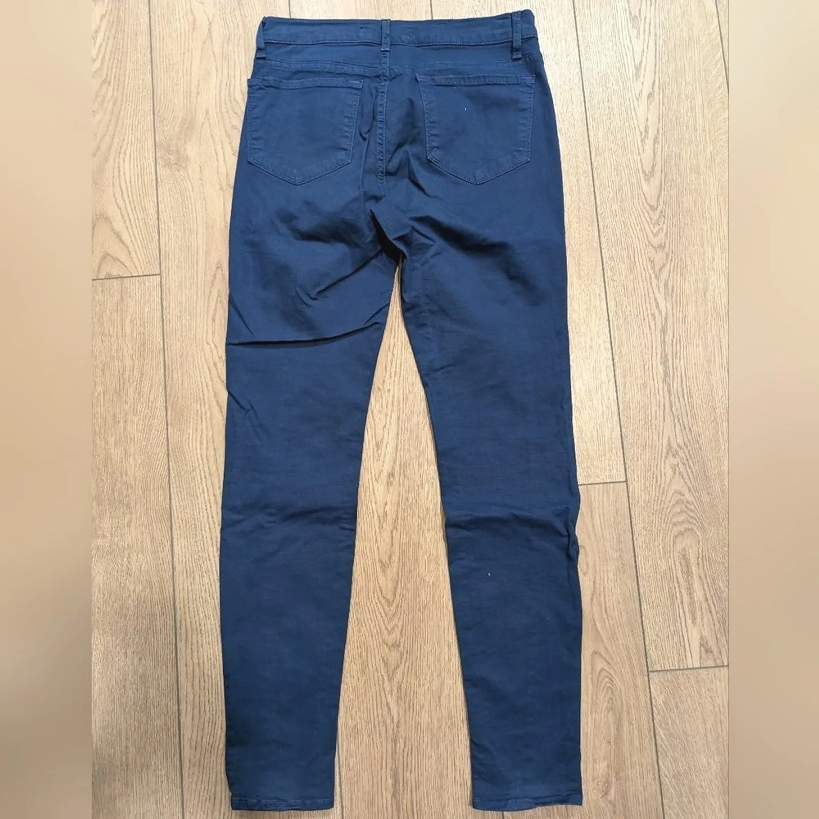 J Brand Womens 28 Kinsey Nightfall 2 Tone Skinny Slim Leg Denim Jeans Made USA - Image 6