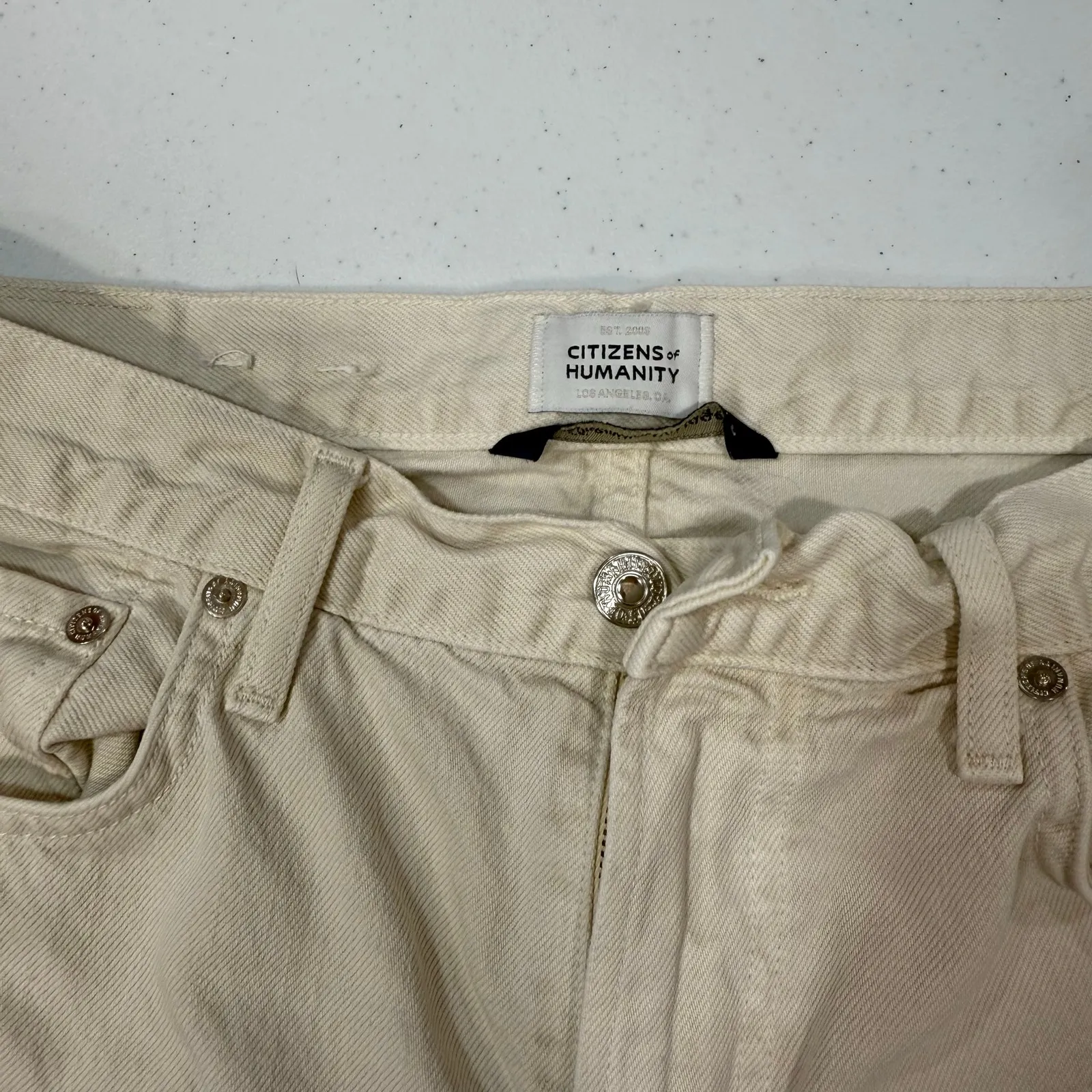 Citizens of Humanity Miro High Rise Ankle Barrel Jeans size 29 - Image 4