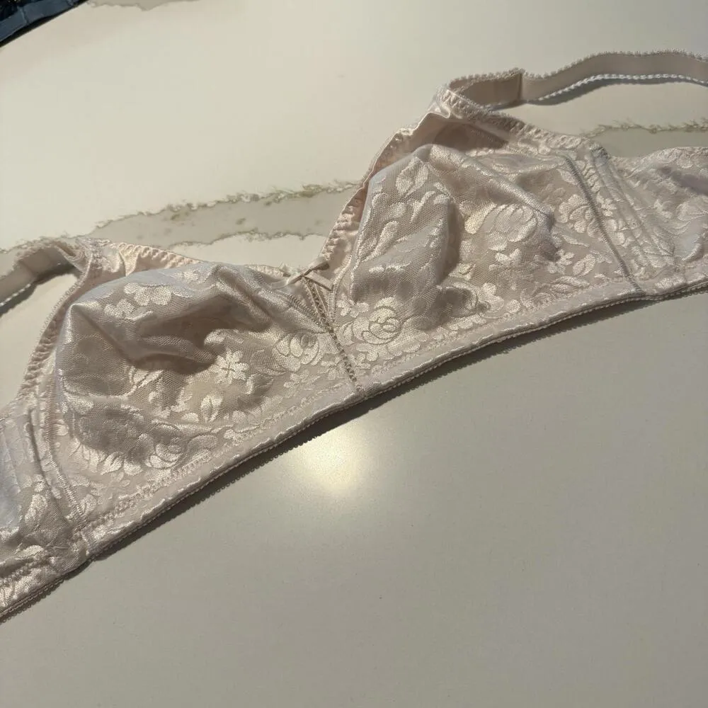 Bali Double Support Spa Closure Wireless Bra Sz 40C 3372 Pink Bliss - Image 8