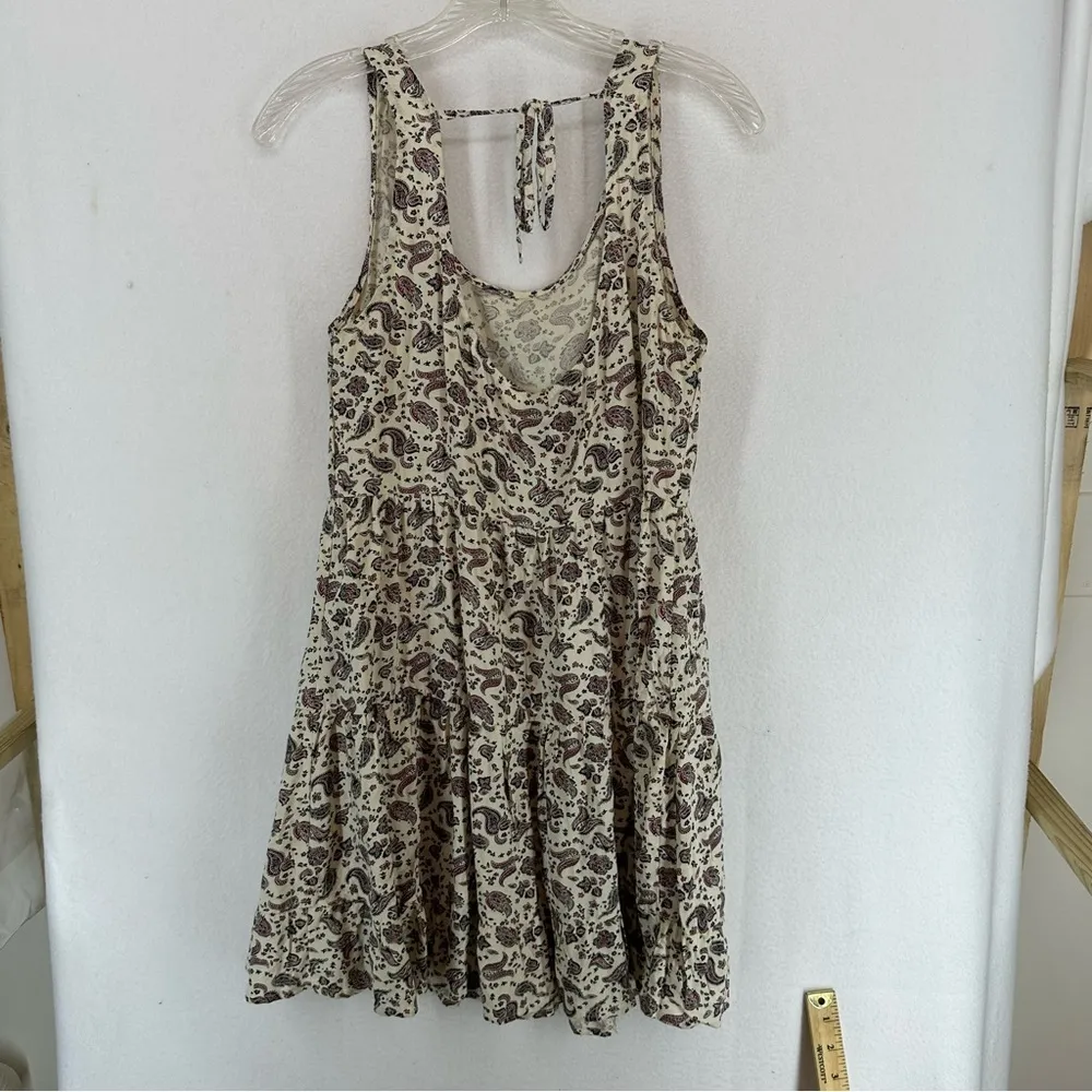Divided H&M Bandana Print Sleeveless Mini Dress Size 6 White - Image 8