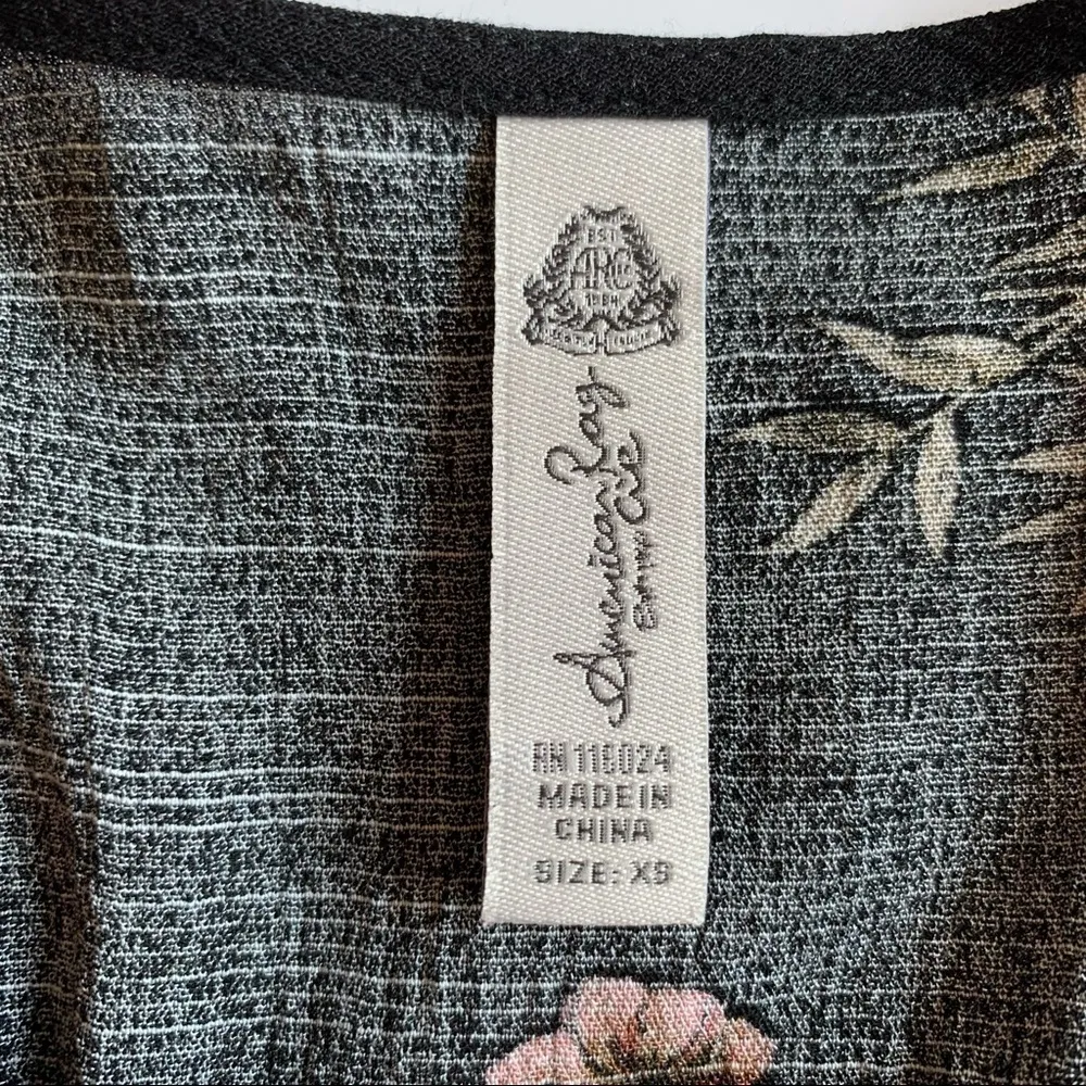 American Rag Corset Dress With Long Sleeves XS - Image 3