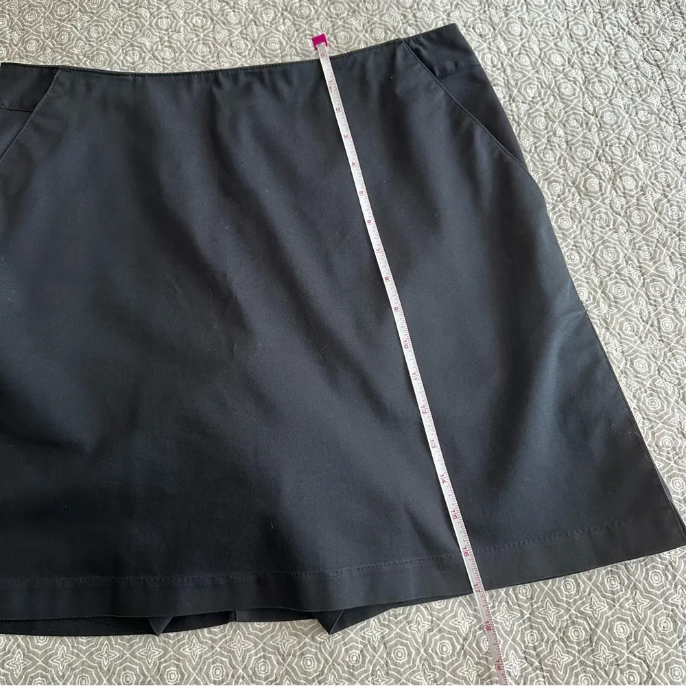 Adidas Women’s Black Stretch A Line Sport Skort Size 10 - Image 7