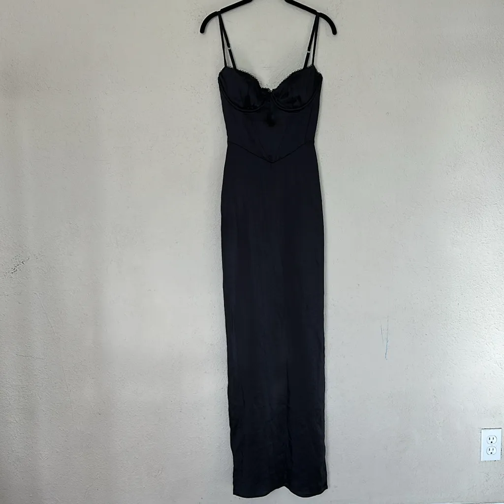 HOUSE‎ OF CB   'Stefania' Black Corset Maxi Dress NWOT SIZE XS A-C - Image 5