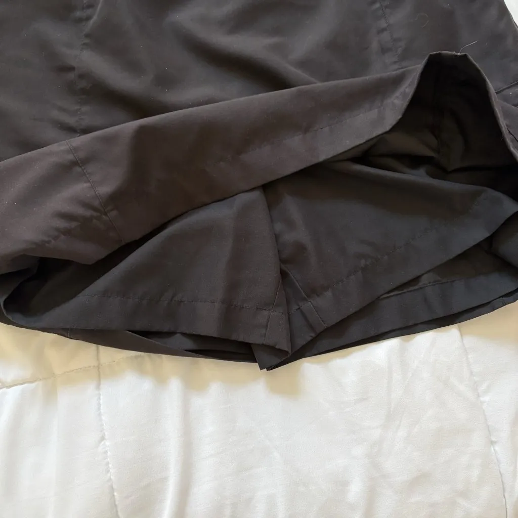 IZOD X-Tra Dry Skirt Skort Womens Size 10 Black Tennis Golf Pockets Outdoor - Image 6