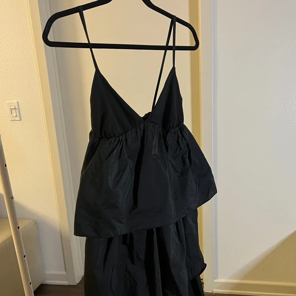 midi-Maxi Spaghetti’s straps ruffle dress - Image 8