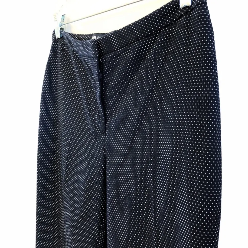 Karl Lagerfeld Navy Trousers Polka Dot Pattern - Image 8