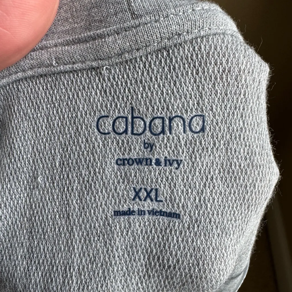 NWT Cabana Completer Cocoon Knit Cardigan in Heather Grey Gray Size XXL - Image 4