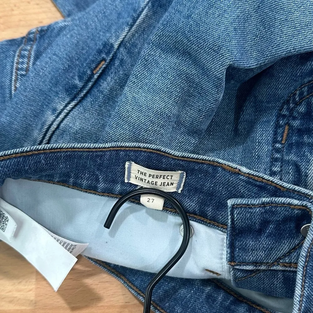 Madewell The Perfect Vintage Jean medium wash size 27 Classic Preppy - Image 7