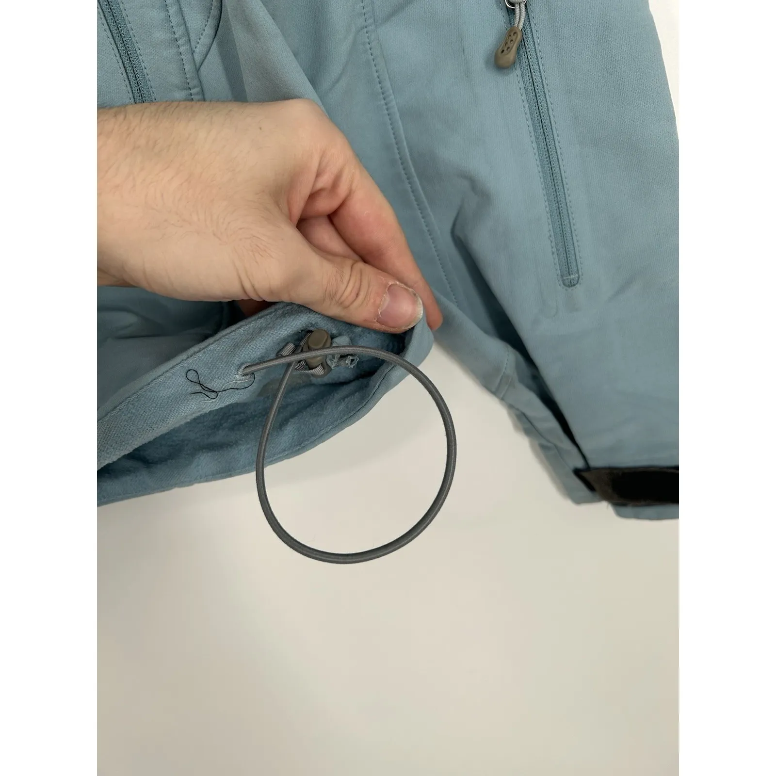 Patagonia  Guide Jacket Full Zip Up Light Shoreline Blue Soft Shell Womens Medium - Image 6