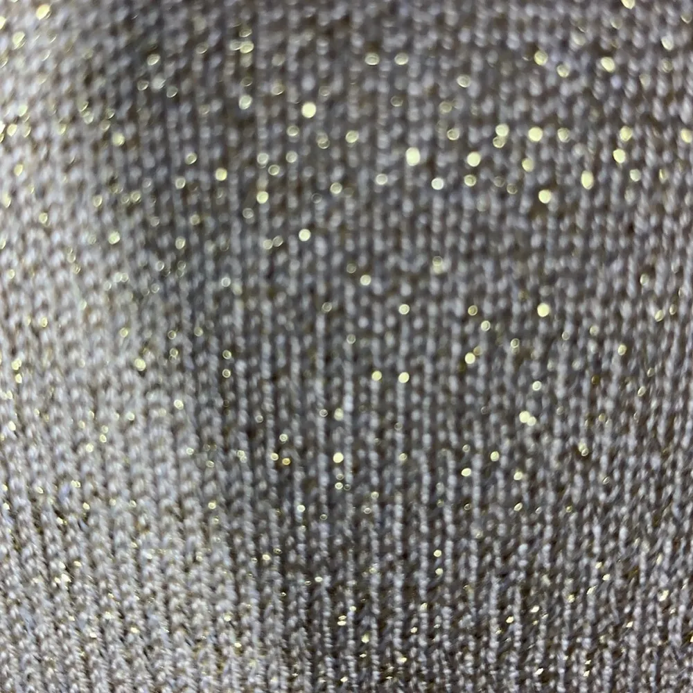 Draper’s & Damon’s Gold Shimmer Sparkle Scoop Neck Sweater Size Small Pe… - Image 4