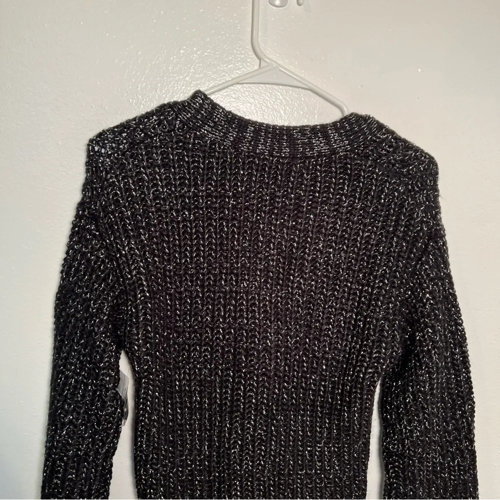 Modcloth Warming Signs Knit Cardigan Black - Image 12