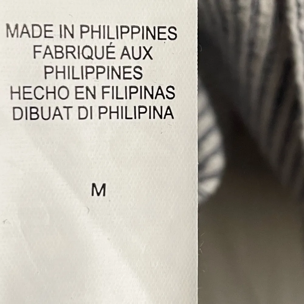 LUCKY BRAND Dress Women’s Medium Stripe Ruffle Bell Sleeve Knit Mini Shirt Dress - Image 11