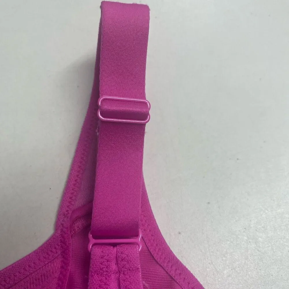 GLAMORISE‎ Sport Bra Hot Pink Size 36D New Without Tags - Image 4