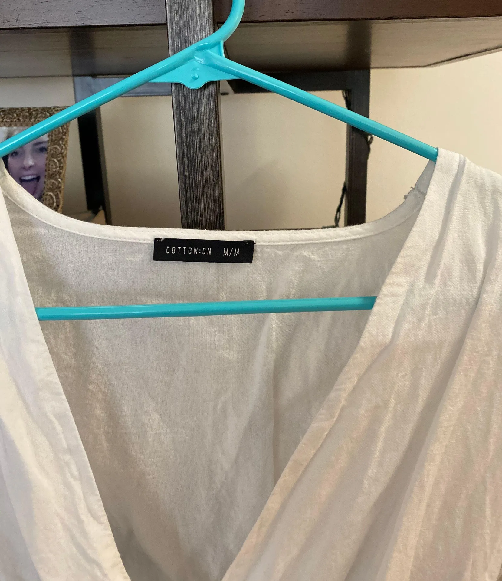 White Crop Top - Image 2