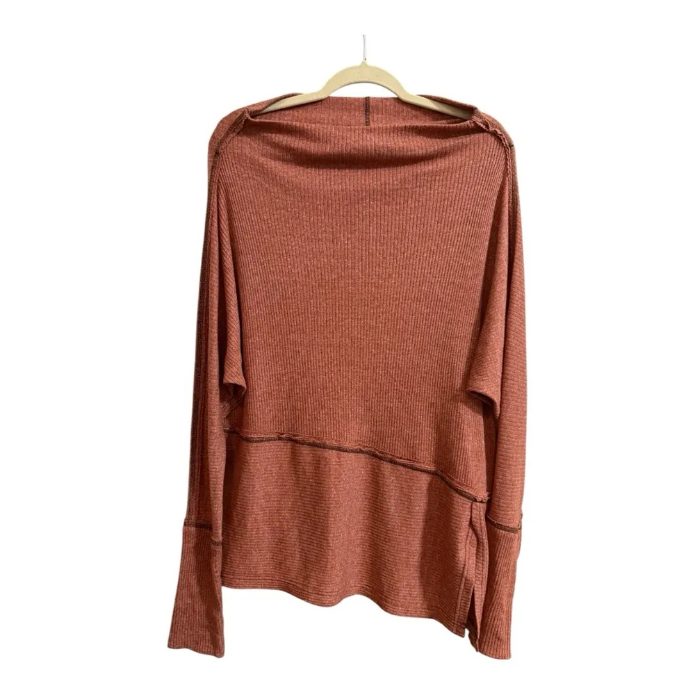Free People We The Free Londontown Off-the-Shoulder Sweater Sand XS - Image 4