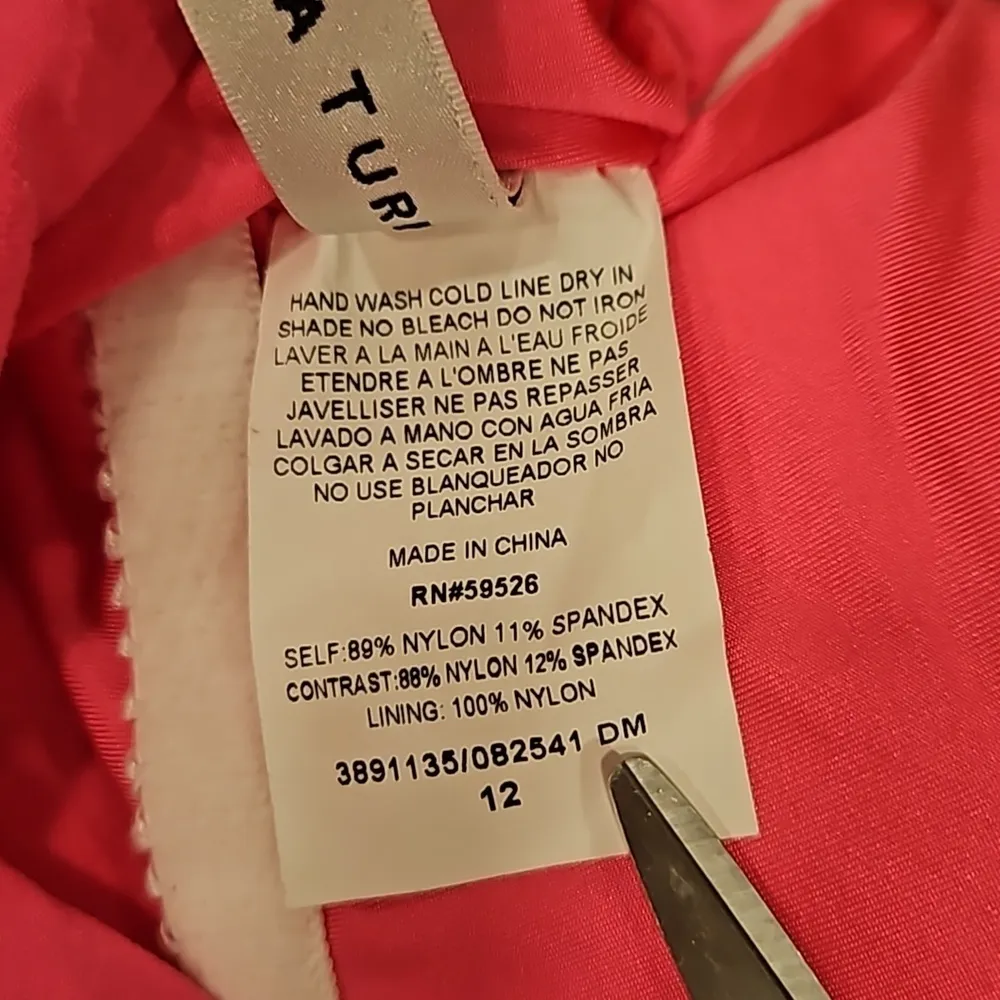 💕TRINA TURK💕 Sway Scoop Maillot Sway One Piece Swimsuit ~ Venus Pink 12 - Image 13