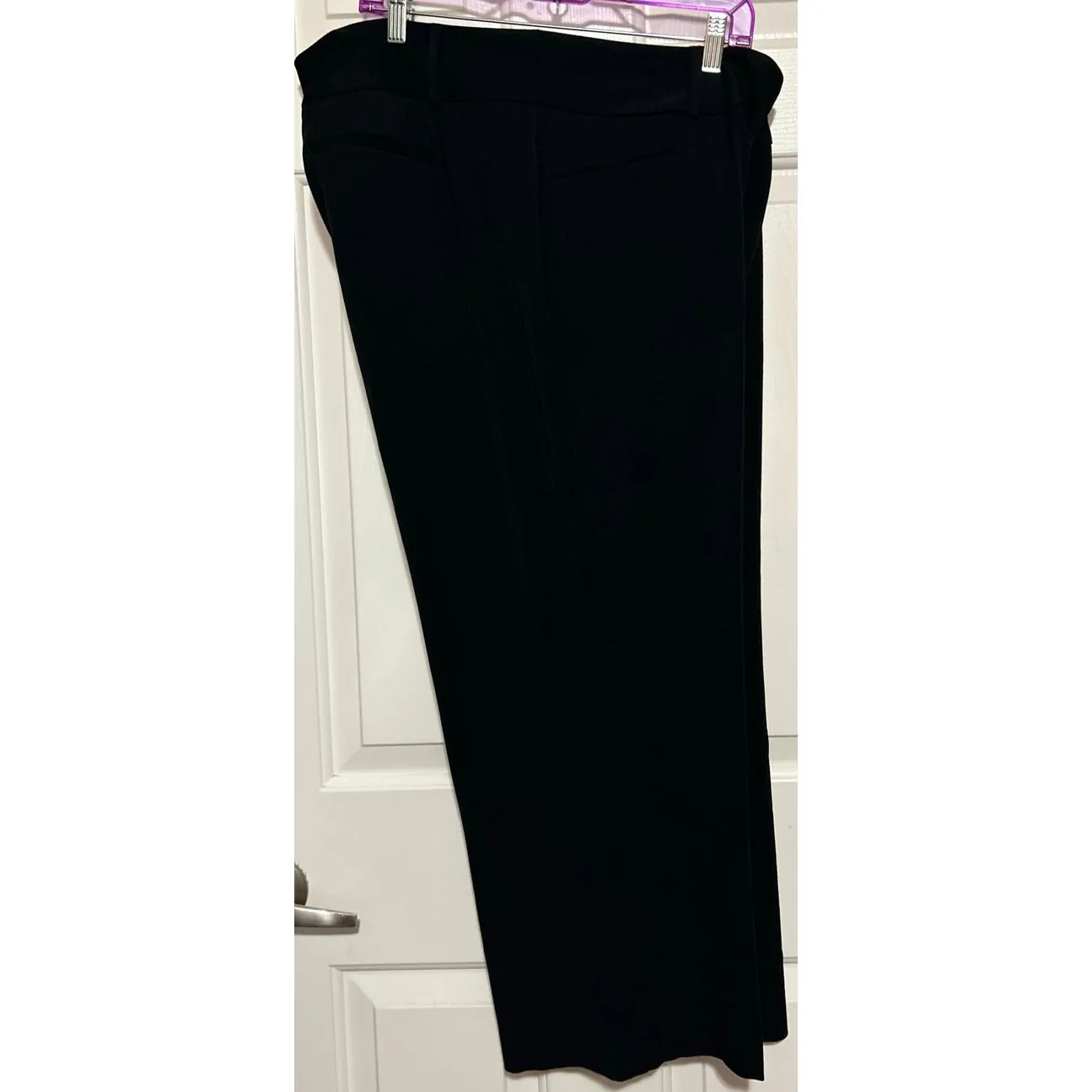 Rafaella Curvy Women's Black High Rise Dress‎ Pants Size 18W - Image 4