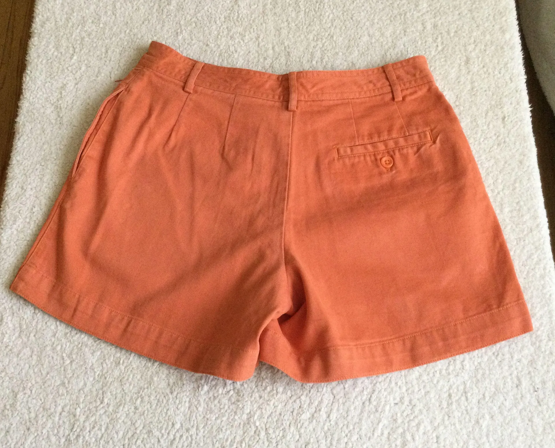 NWT Vintage Orange Twill Shorts - Sz 4 - Image 4