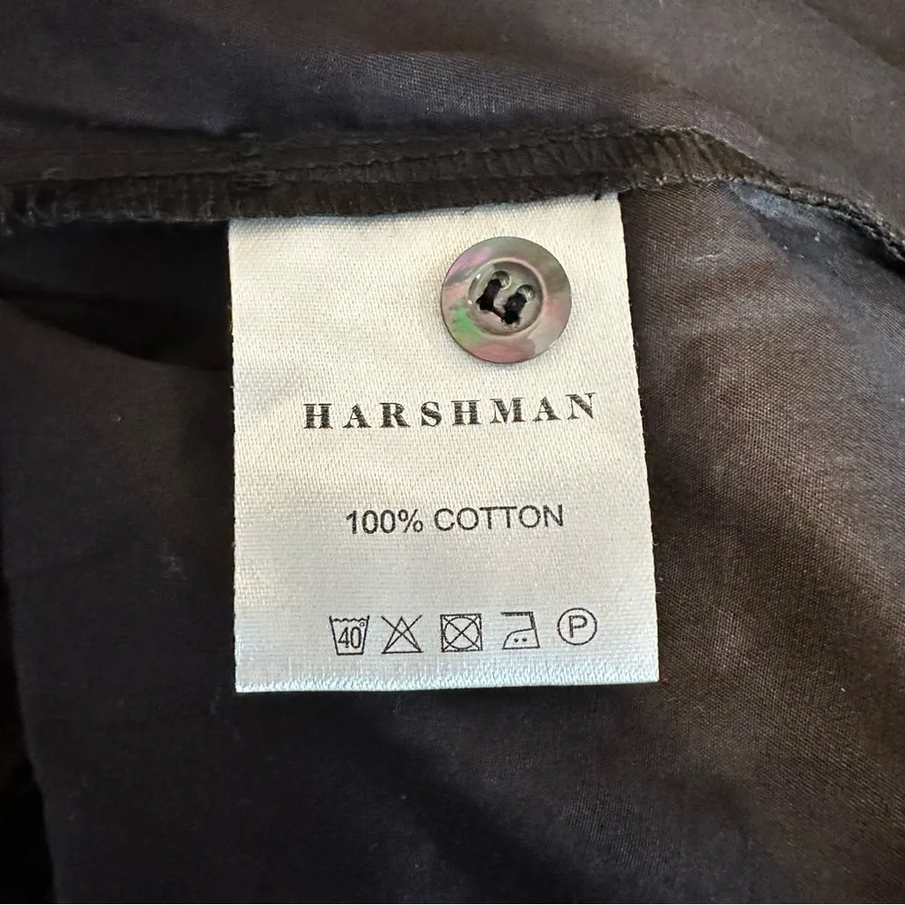 Harshman Plus Size Juliana Ruffles Long Sleeve Cotton Button - Image 13