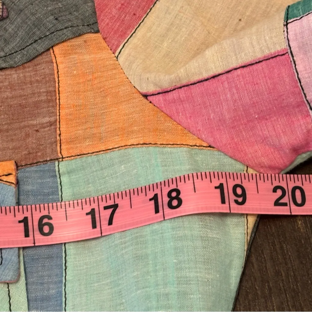 Colorful Patchwork Button - Image 6