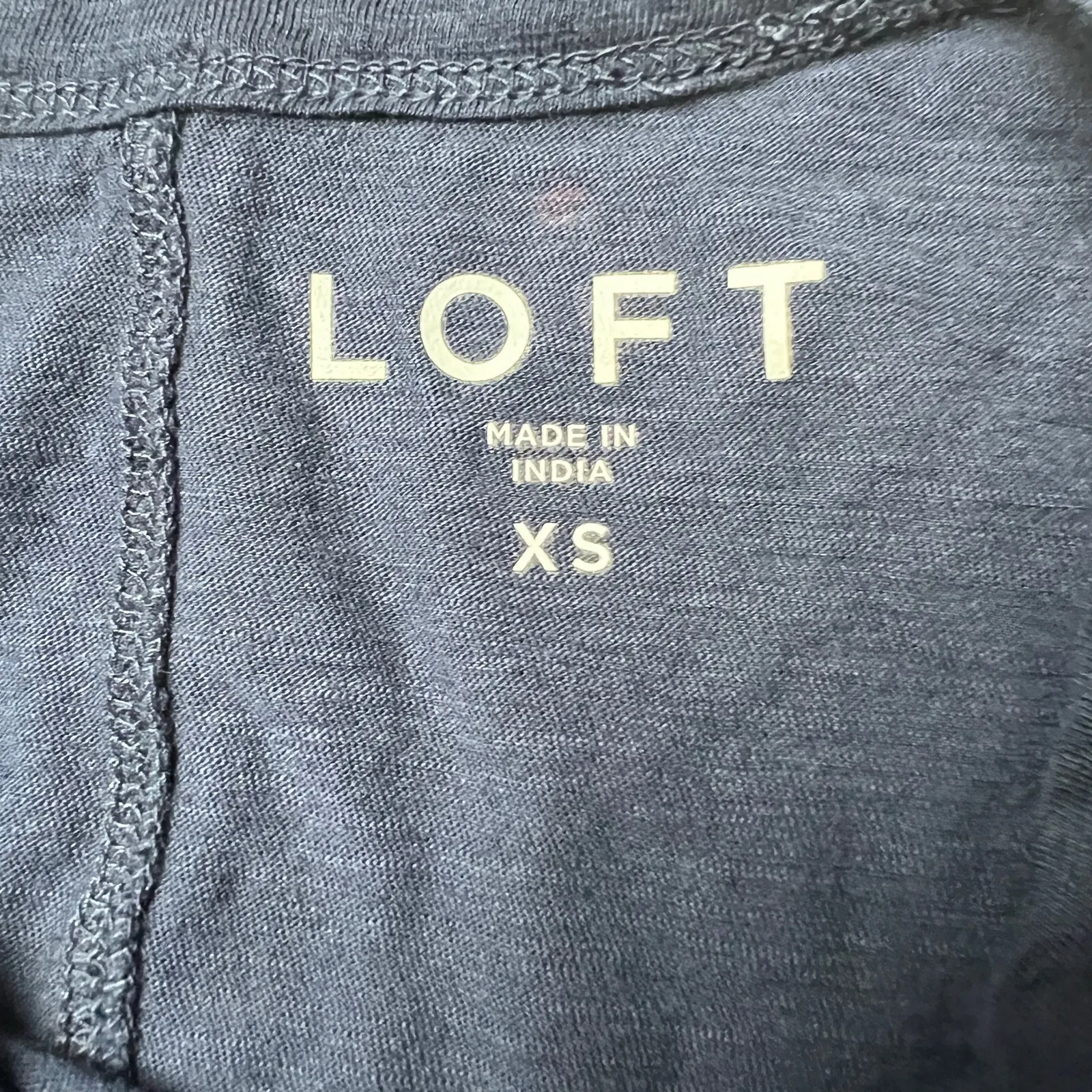 LOFT Women's Short Sleeve Crewneck Fireworks Tee Sz XS - Image 8