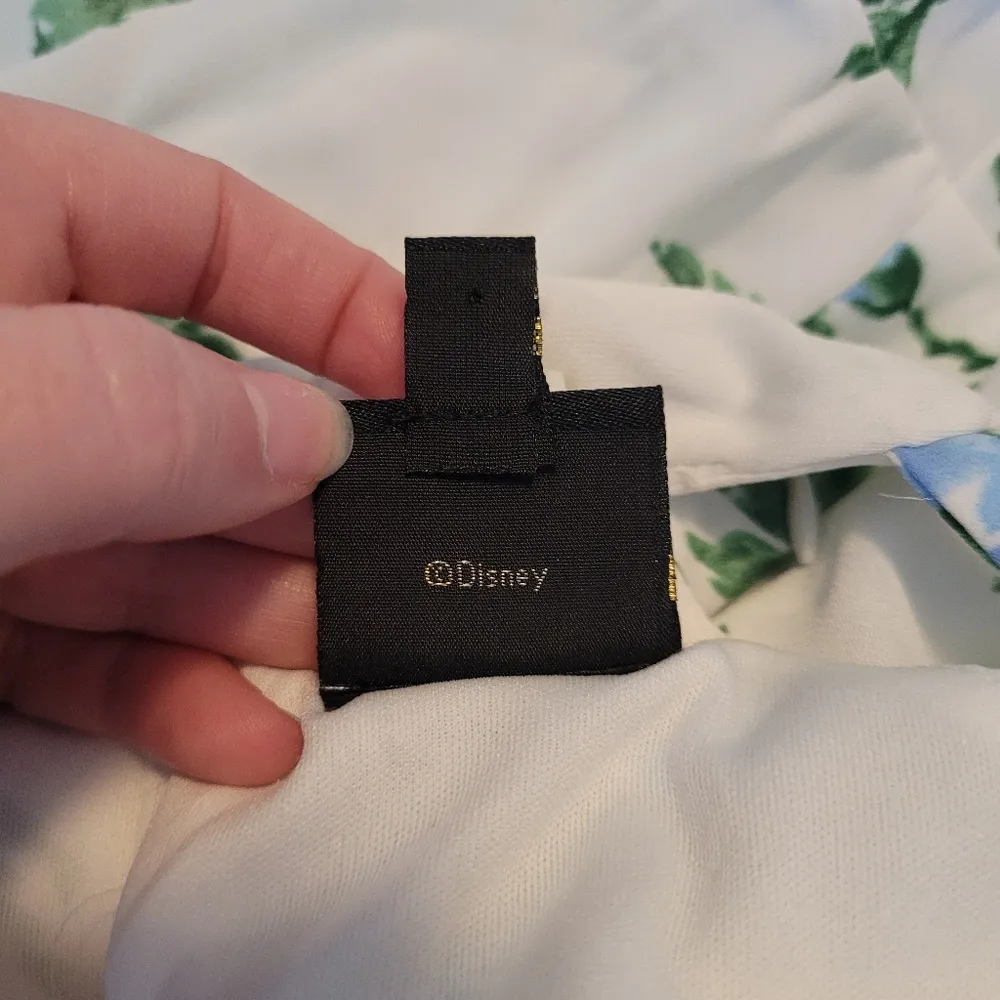 Disney Princess White Floral Print Ruffle Dress - Image 10