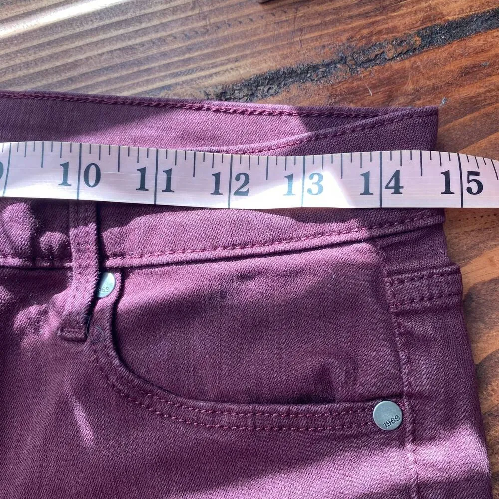 Gap Women's True Skinny Sculpt Vamp Red Jeans Size 29 Short Valentine's Day - Image 8