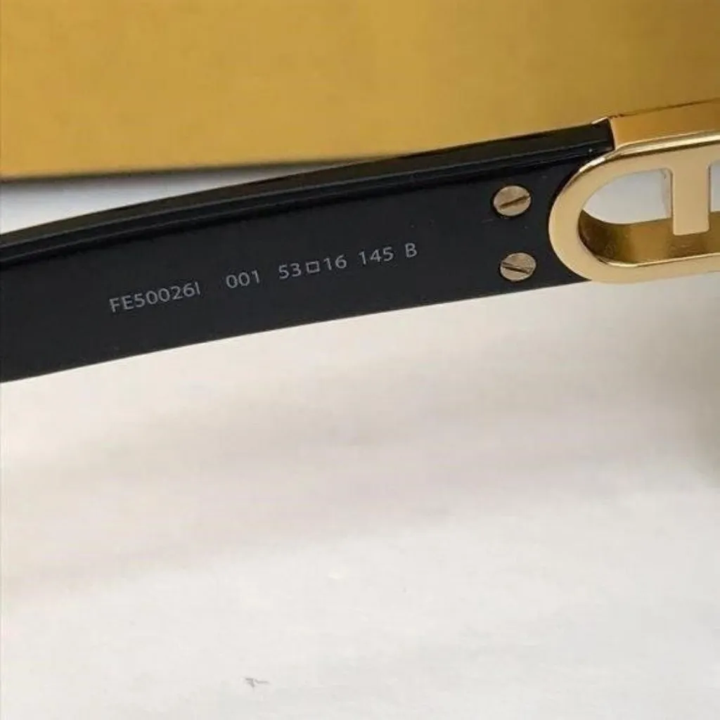 FENDI Demo Cat Eye Ladies Eyeglasses Item FE50026I 001 - Image 10