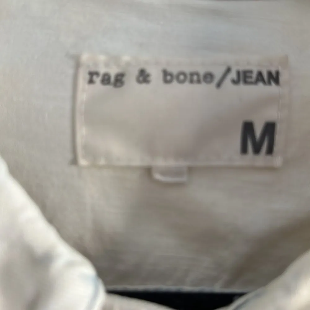 Rag & Bone Women’s Light Wash Denim Jacket Medium - Image 2