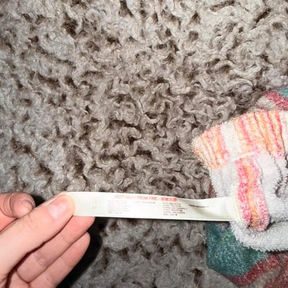 RARE Free People Terrycloth Colorful Shorts Crystal Boho Size Small - Image 5