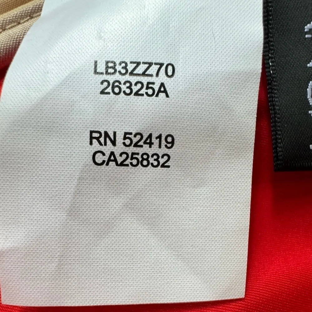 Island Goddess Underwire Twist Front Top - Cherry Red - LB3ZZ70 Size 8 - Image 3